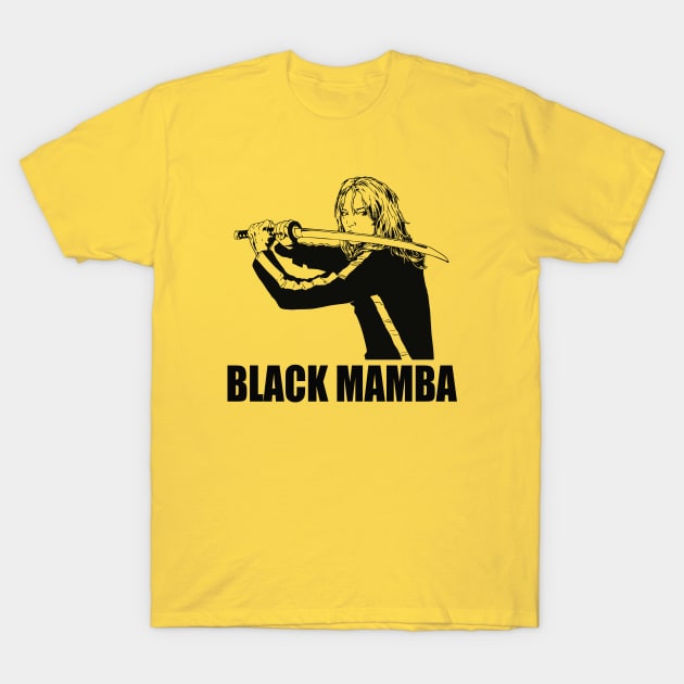 Black Mamba T-Shirt by buby87